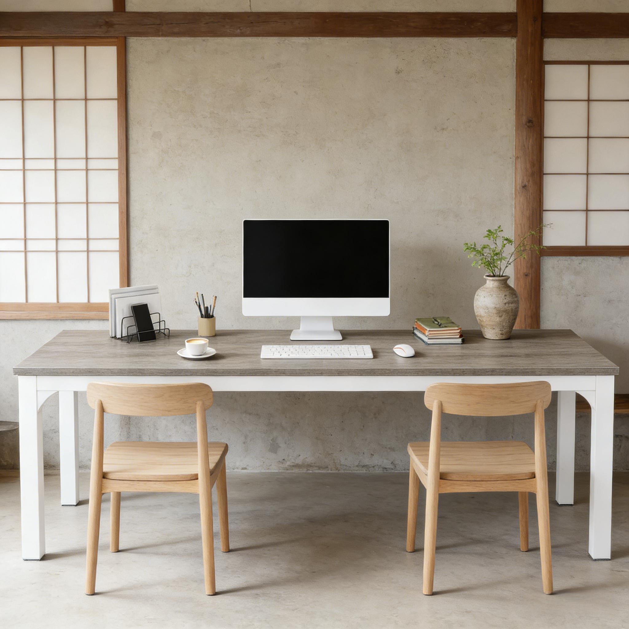 Conference Table, Extra Long Writing Desk, Office Desk